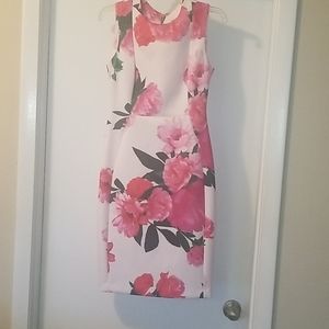 Calvin Klein floral dress
